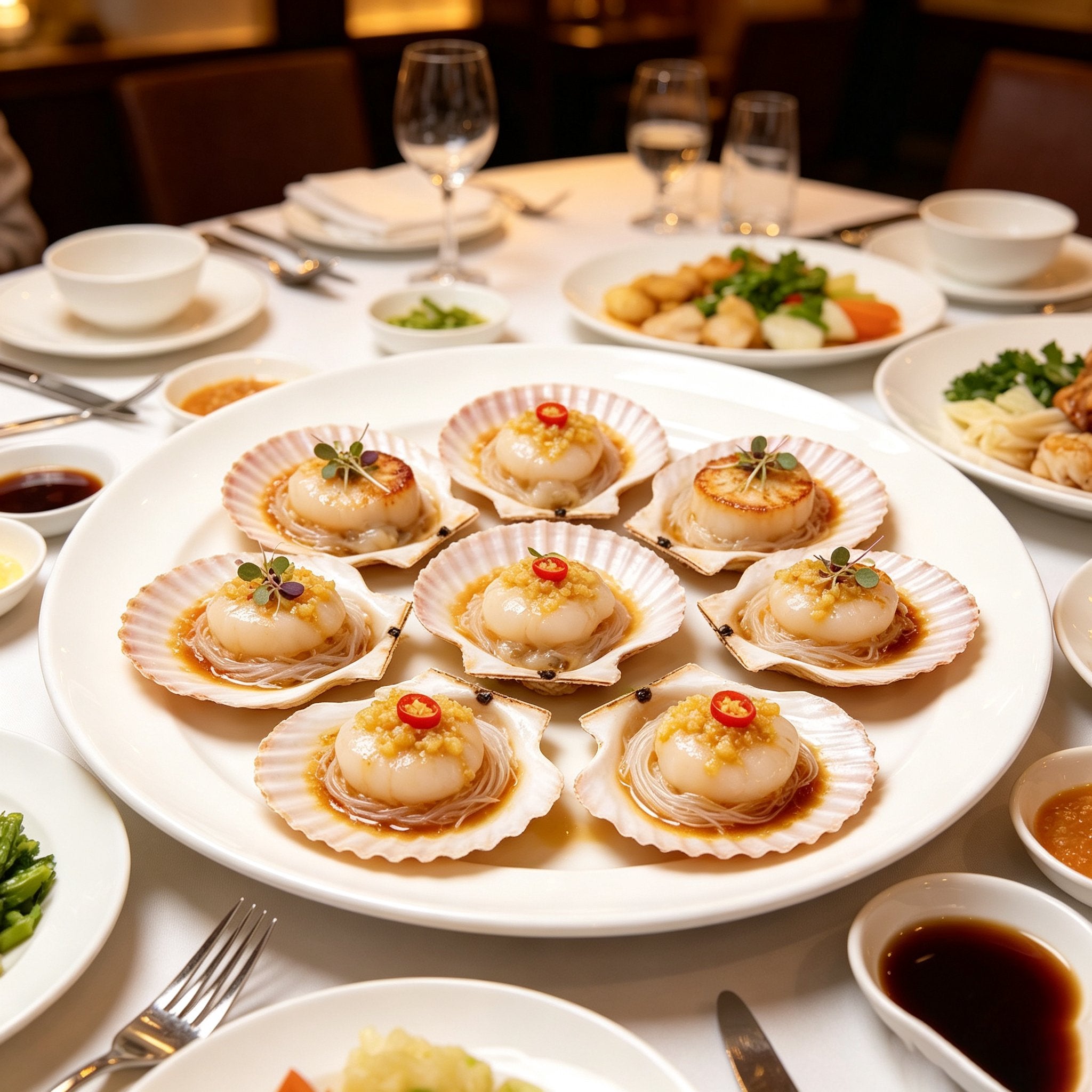Frozen Half Shell Scallops