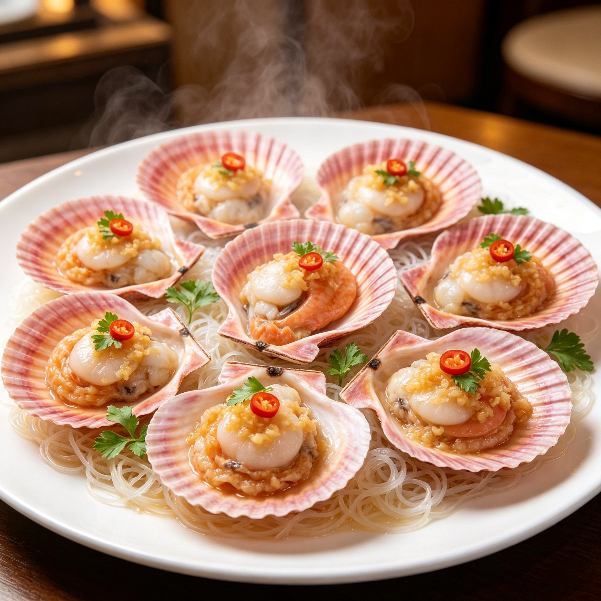 Frozen Half Shell Scallops